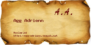 Agg Adrienn névjegykártya